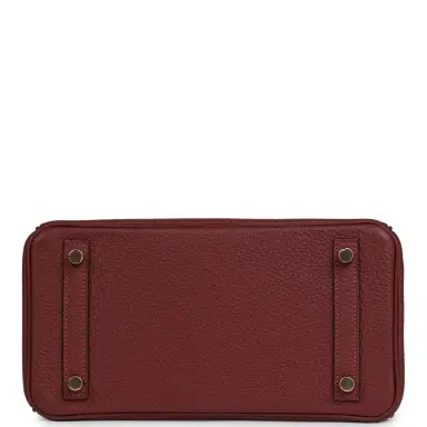 HERMÈS Hermes Birkin 25 Rouge H Togo Gold Hardware | Thumbnail 6 HERMÈS Hermes Birkin 25 Rouge H Togo Gold Hardware | Thumbnail 6