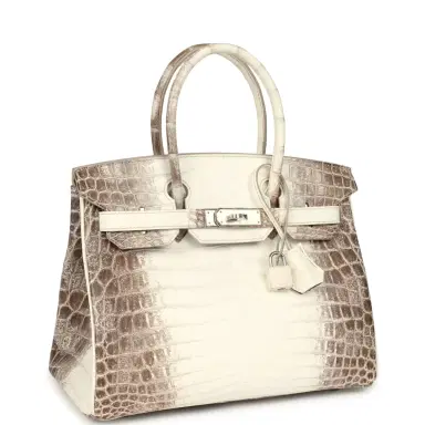 HERMÈS Hermes Birkin 30 Himalaya Niloticus Crocodile Palladium Hardware | Thumbnail 2 HERMÈS Hermes Birkin 30 Himalaya Niloticus Crocodile Palladium Hardware | Thumbnail 2
