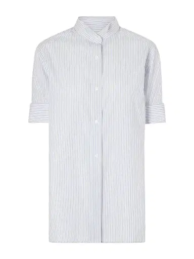 Maison Margiela Striped Cotton-poplin Shirt | Thumbnail 1 Maison Margiela Striped Cotton-poplin Shirt | Thumbnail 1