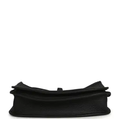 HERMÈS Hermes Evelyne 23 Black Clemence Gold Hardware | Thumbnail 6 HERMÈS Hermes Evelyne 23 Black Clemence Gold Hardware | Thumbnail 6