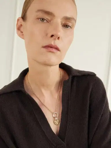 Foundrae True Love 18-karat Gold Diamond Pendant Necklace | Thumbnail 2 Foundrae True Love 18-karat Gold Diamond Pendant Necklace | Thumbnail 2