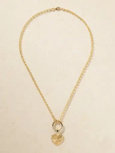 Foundrae True Love 18-karat Gold Diamond Pendant Necklace | Thumbnail 4 Foundrae True Love 18-karat Gold Diamond Pendant Necklace | Thumbnail 4