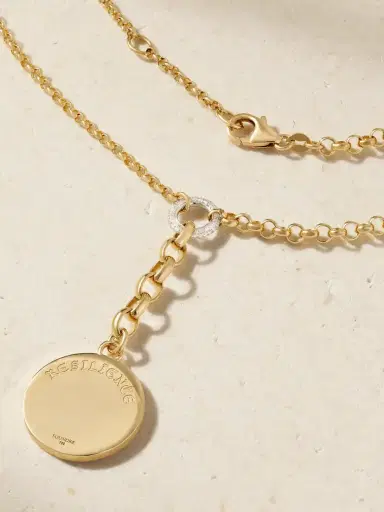 Foundrae Resilience 18-karat Gold Diamond Pendant Necklace | Thumbnail 3 Foundrae Resilience 18-karat Gold Diamond Pendant Necklace | Thumbnail 3