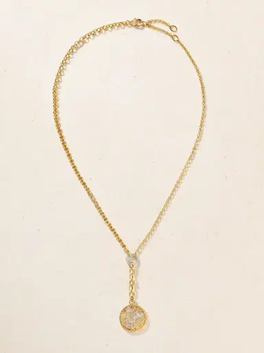 Foundrae Resilience 18-karat Gold Diamond Pendant Necklace | Thumbnail 4 Foundrae Resilience 18-karat Gold Diamond Pendant Necklace | Thumbnail 4