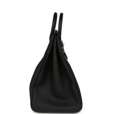 HERMÈS Hermes HAC Birkin 40 Black Togo Palladium Hardware | Thumbnail 3 HERMÈS Hermes HAC Birkin 40 Black Togo Palladium Hardware | Thumbnail 3