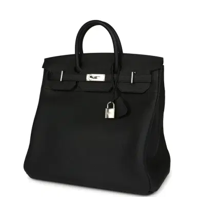 HERMÈS Hermes HAC Birkin 40 Black Togo Palladium Hardware | Thumbnail 5 HERMÈS Hermes HAC Birkin 40 Black Togo Palladium Hardware | Thumbnail 5