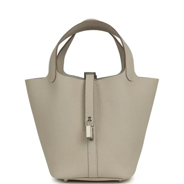 Hermes Picotin Lock 18 Craie Clemence Palladium Hardware Hermes Picotin Lock 18 Craie Clemence Palladium Hardware