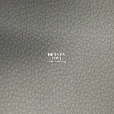 HERMÈS Hermes Picotin Lock 22 Gris Pantin Clemence Palladium Hardware | Thumbnail 8 HERMÈS Hermes Picotin Lock 22 Gris Pantin Clemence Palladium Hardware | Thumbnail 8