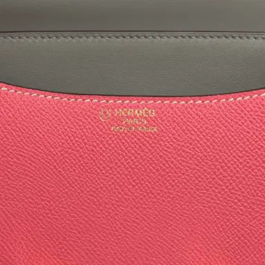 HERMÈS Pre-owned Hermes Special Order (HSS) Constance 24 Rose Azalee Verso Epsom Gold Hardware | Thumbnail 7 HERMÈS Pre-owned Hermes Special Order (HSS) Constance 24 Rose Azalee Verso Epsom Gold Hardware | Thumbnail 7