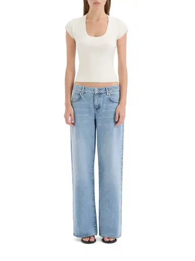 SIR. Mikkel Merino Wool Scoop Top | Thumbnail 2 SIR. Mikkel Merino Wool Scoop Top | Thumbnail 2