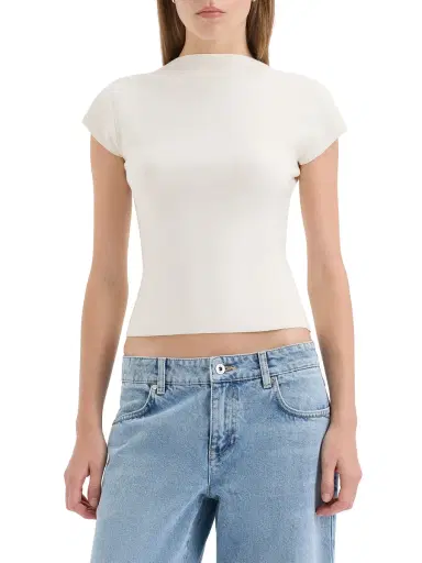 SIR. Mikkel Merino Wool Scoop Top | Thumbnail 5 SIR. Mikkel Merino Wool Scoop Top | Thumbnail 5