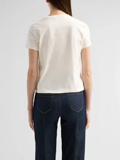 Marc Jacobs Women's Apple Logo Femme T-Shirt - | Thumbnail 3 Marc Jacobs Women's Apple Logo Femme T-Shirt - | Thumbnail 3