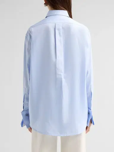 Marc Jacobs Women's Pop J Marc Oxford Shirt - Blue | Thumbnail 3 Marc Jacobs Women's Pop J Marc Oxford Shirt - Blue | Thumbnail 3