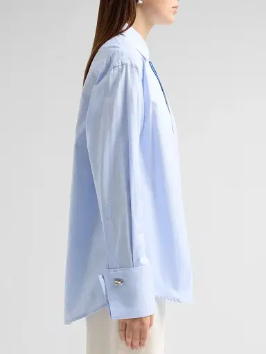 Marc Jacobs Women's Pop J Marc Oxford Shirt - Blue | Thumbnail 5 Marc Jacobs Women's Pop J Marc Oxford Shirt - Blue | Thumbnail 5