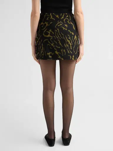 Ulla Johnson Women's Leyla Abstract Wool Mini Skirt | Thumbnail 3 Ulla Johnson Women's Leyla Abstract Wool Mini Skirt | Thumbnail 3