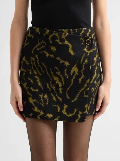 Ulla Johnson Women's Leyla Abstract Wool Mini Skirt | Thumbnail 5 Ulla Johnson Women's Leyla Abstract Wool Mini Skirt | Thumbnail 5