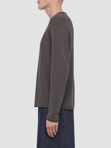 Helmut Lang Men's Textured Cotton-Nylon Sweater | Thumbnail 5 Helmut Lang Men's Textured Cotton-Nylon Sweater | Thumbnail 5