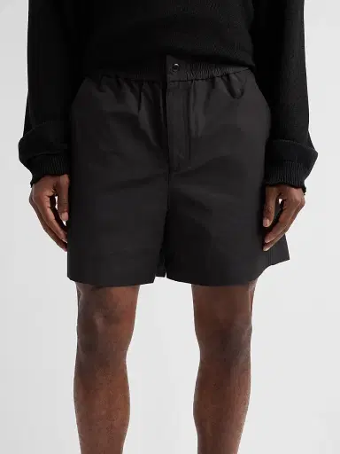Helmut Lang Men's Relaxed Track Shorts - Black | Thumbnail 5 Helmut Lang Men's Relaxed Track Shorts - Black | Thumbnail 5