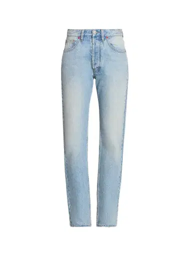 Isabel Marant Women's Daya Straight-Leg Jeans - Vintage Blue | Thumbnail 1 Isabel Marant Women's Daya Straight-Leg Jeans - Vintage Blue | Thumbnail 1