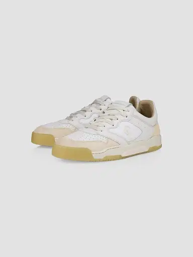 Christian Louboutin Men's Basketball 1 Retro Sneakers - Egg Shell | Thumbnail 2 Christian Louboutin Men's Basketball 1 Retro Sneakers - Egg Shell | Thumbnail 2