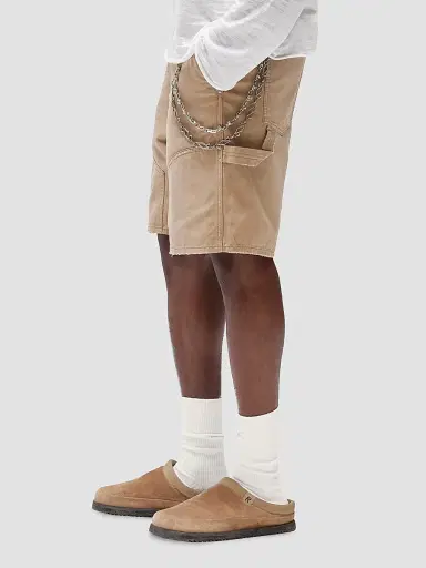 Represent Men's Carpenter Cotton Shorts - Beige | Thumbnail 8 Represent Men's Carpenter Cotton Shorts - Beige | Thumbnail 8