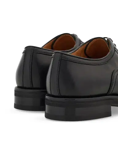 Ferragamo Men's Sebastiano Leather Oxford Brogues - Nero | Thumbnail 4 Ferragamo Men's Sebastiano Leather Oxford Brogues - Nero | Thumbnail 4