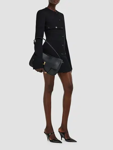 Ferragamo Women's Cara Medium Leather Shoulder Bag | Thumbnail 3 Ferragamo Women's Cara Medium Leather Shoulder Bag | Thumbnail 3