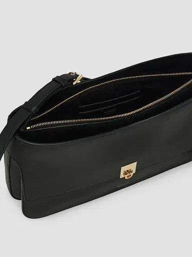 Ferragamo Women's Cara Medium Leather Shoulder Bag | Thumbnail 6 Ferragamo Women's Cara Medium Leather Shoulder Bag | Thumbnail 6