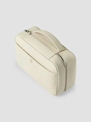 Brunello Cucinelli Fine Grain Calfskin Travel Beauty Case | Thumbnail 3 Brunello Cucinelli Fine Grain Calfskin Travel Beauty Case | Thumbnail 3
