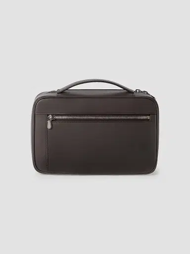 Brunello Cucinelli Smooth Calfskin Travel Beauty Case | Thumbnail 2 Brunello Cucinelli Smooth Calfskin Travel Beauty Case | Thumbnail 2