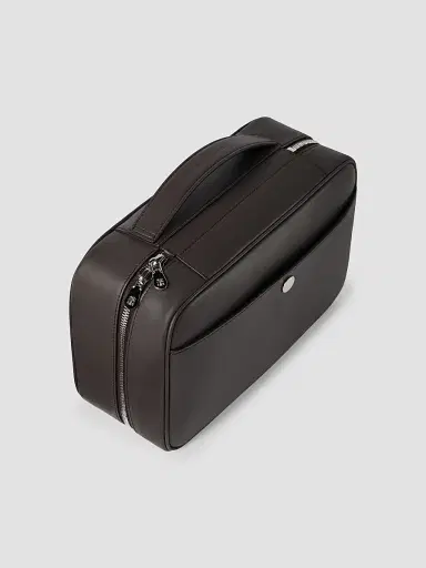 Brunello Cucinelli Smooth Calfskin Travel Beauty Case | Thumbnail 3 Brunello Cucinelli Smooth Calfskin Travel Beauty Case | Thumbnail 3