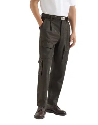 Brunello Cucinelli Trousers with cargo pockets | Thumbnail 2 Brunello Cucinelli Trousers with cargo pockets | Thumbnail 2