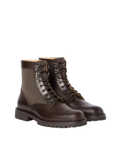Brunello Cucinelli Calfskin and techno fabric boots | Thumbnail 2 Brunello Cucinelli Calfskin and techno fabric boots | Thumbnail 2