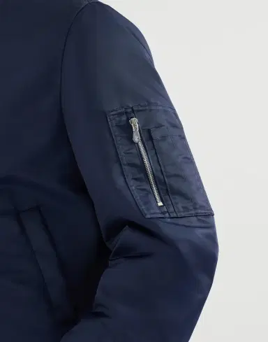 Brunello Cucinelli Techno satin bomber jacket | Thumbnail 4 Brunello Cucinelli Techno satin bomber jacket | Thumbnail 4
