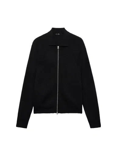 7 For All Mankind Men's Cotton-Blend Full-Zip Polo Sweater | Thumbnail 1 7 For All Mankind Men's Cotton-Blend Full-Zip Polo Sweater | Thumbnail 1