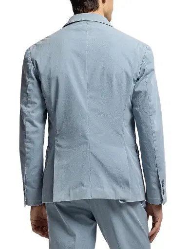 Ralph Lauren Purple Label Men's Kent Linen-Silk Suit Jacket | Thumbnail 3 Ralph Lauren Purple Label Men's Kent Linen-Silk Suit Jacket | Thumbnail 3