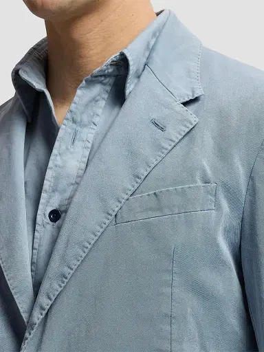 Ralph Lauren Purple Label Men's Kent Linen-Silk Suit Jacket | Thumbnail 5 Ralph Lauren Purple Label Men's Kent Linen-Silk Suit Jacket | Thumbnail 5