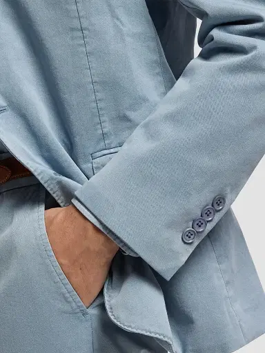 Ralph Lauren Purple Label Men's Kent Linen-Silk Suit Jacket | Thumbnail 6 Ralph Lauren Purple Label Men's Kent Linen-Silk Suit Jacket | Thumbnail 6