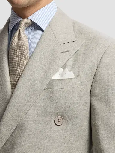 Ralph Lauren Purple Label Men's Double-Breasted Wool Flannel Suit | Thumbnail 3 Ralph Lauren Purple Label Men's Double-Breasted Wool Flannel Suit | Thumbnail 3