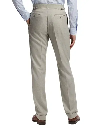 Ralph Lauren Purple Label Men's Double-Breasted Wool Flannel Suit | Thumbnail 5 Ralph Lauren Purple Label Men's Double-Breasted Wool Flannel Suit | Thumbnail 5