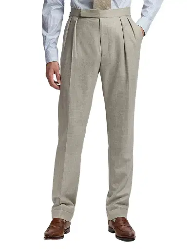 Ralph Lauren Purple Label Men's Double-Breasted Wool Flannel Suit | Thumbnail 6 Ralph Lauren Purple Label Men's Double-Breasted Wool Flannel Suit | Thumbnail 6