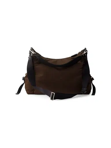 Prada Men's Explore Re-Nylon and Leather Bag - Brown | Thumbnail 4 Prada Men's Explore Re-Nylon and Leather Bag - Brown | Thumbnail 4