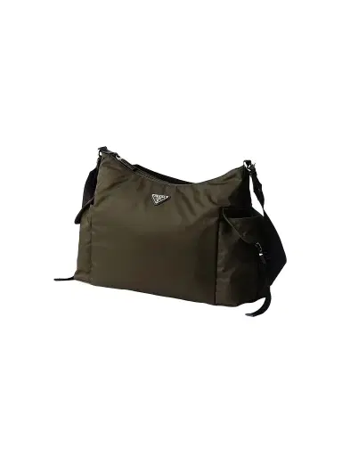 Prada Men's Explore Re-Nylon and Leather Bag | Thumbnail 4 Prada Men's Explore Re-Nylon and Leather Bag | Thumbnail 4