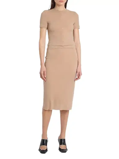 Maison Margiela Women's Fusion Jersey T-Shirt | Thumbnail 2 Maison Margiela Women's Fusion Jersey T-Shirt | Thumbnail 2