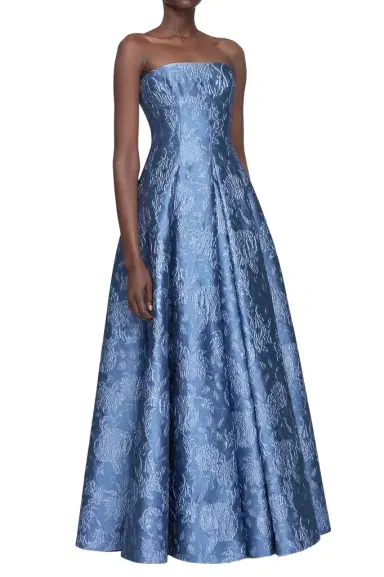 Emilia Wickstead Letizia Floral Gown | Thumbnail 3 Emilia Wickstead Letizia Floral Gown | Thumbnail 3