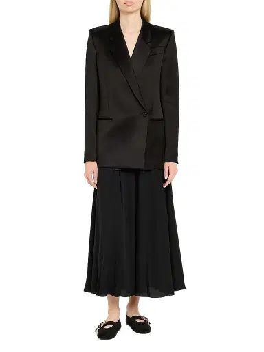 Stuart Weitzman Women's Maven Suede Mary Janes - Black | Thumbnail 2 Stuart Weitzman Women's Maven Suede Mary Janes - Black | Thumbnail 2
