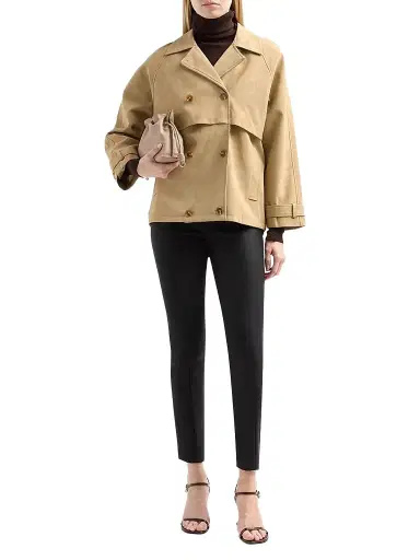 Design History Women's Oren Faux Suede Jacket - Straw | Thumbnail 2 Design History Women's Oren Faux Suede Jacket - Straw | Thumbnail 2