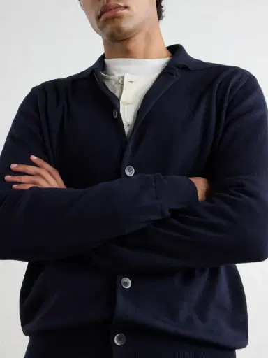 Altea Virgin Wool Cardigan - Men | Thumbnail 5 Altea Virgin Wool Cardigan - Men | Thumbnail 5