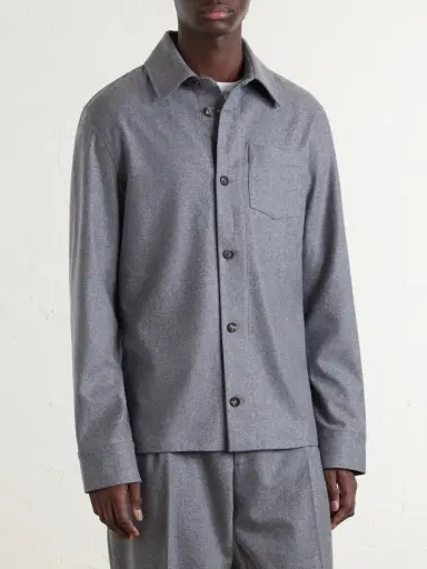 Gabriela Hearst Drew Wool and Cashmere-Blend Shirt - Men | Thumbnail 3 Gabriela Hearst Drew Wool and Cashmere-Blend Shirt - Men | Thumbnail 3