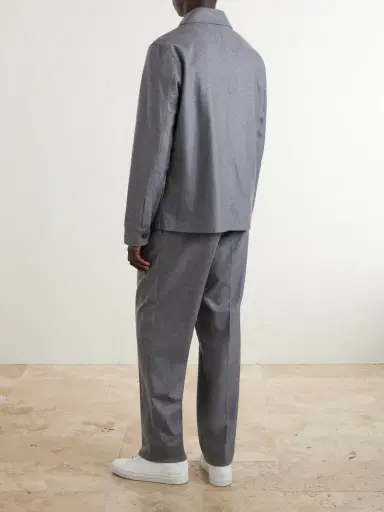 Gabriela Hearst Drew Wool and Cashmere-Blend Shirt - Men | Thumbnail 4 Gabriela Hearst Drew Wool and Cashmere-Blend Shirt - Men | Thumbnail 4